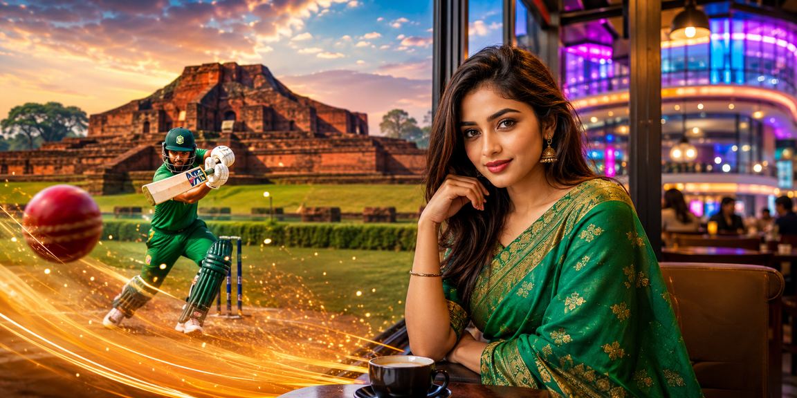 বাংলাদেশে ক্রিকেট ম্যাচ চলাকালীন 7000bit অ্যাপে বেটিংকরছেন একজন নারী ব্যবহারকারী